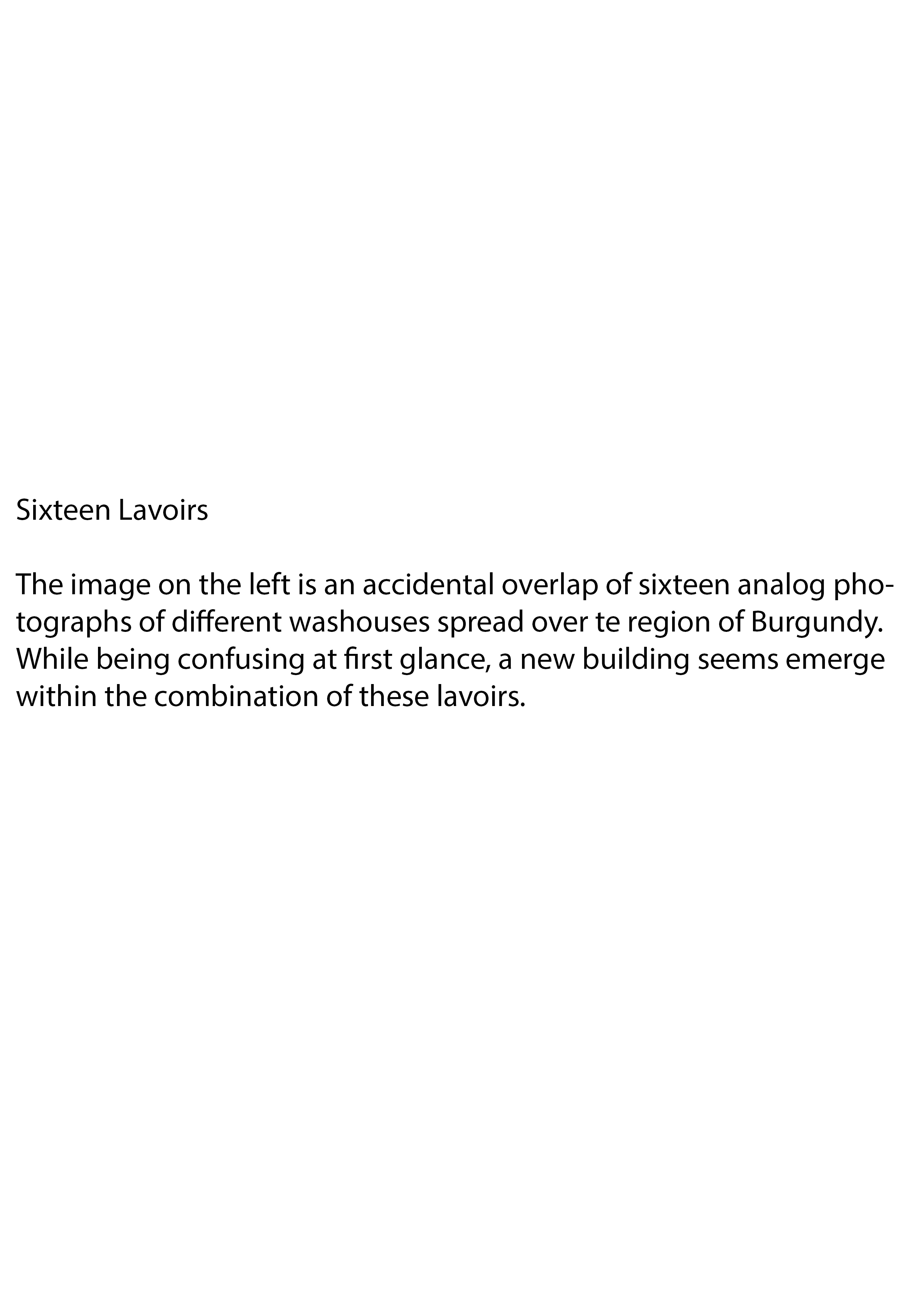 test sixteen lavoirs